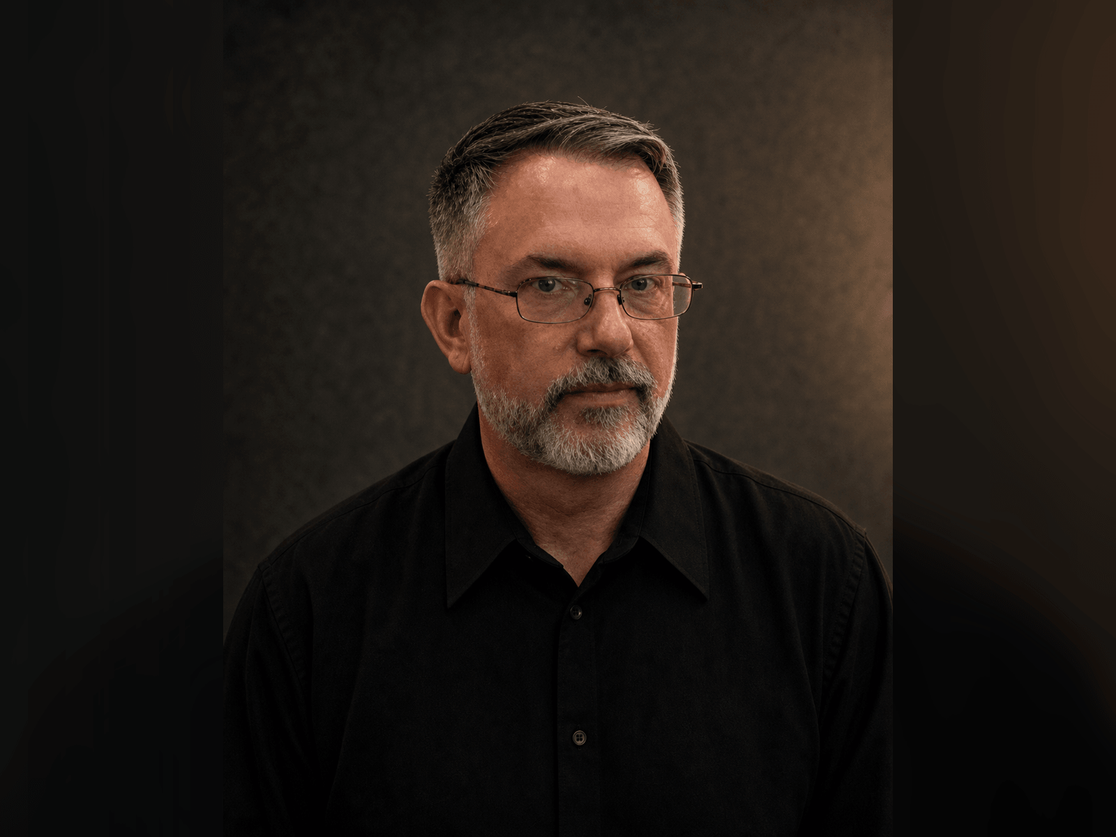 Ted Darling portrait for the AI Workshop identity.